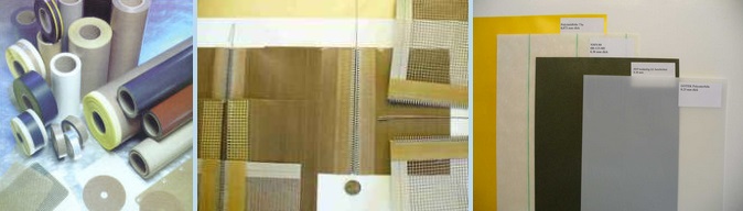 Tissu de verre imprégné PTFE